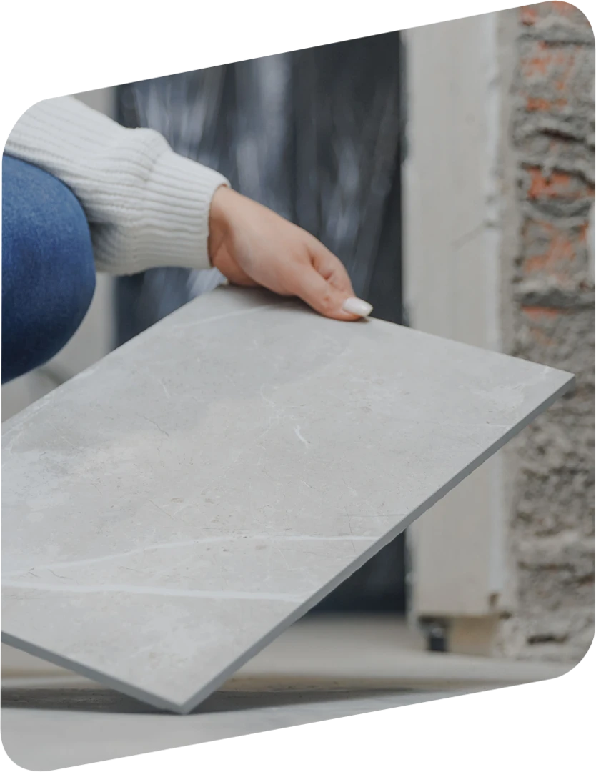 24 hr advanced adhesive for smaller and larger format porcelain tiles