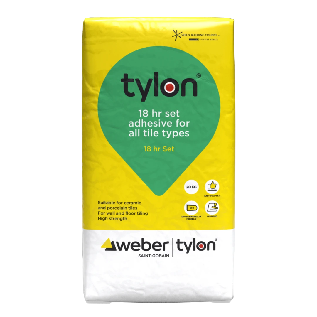 Ideal for fixing porcelain, ceramic, clay, brick, cement, and natural stone tiles.