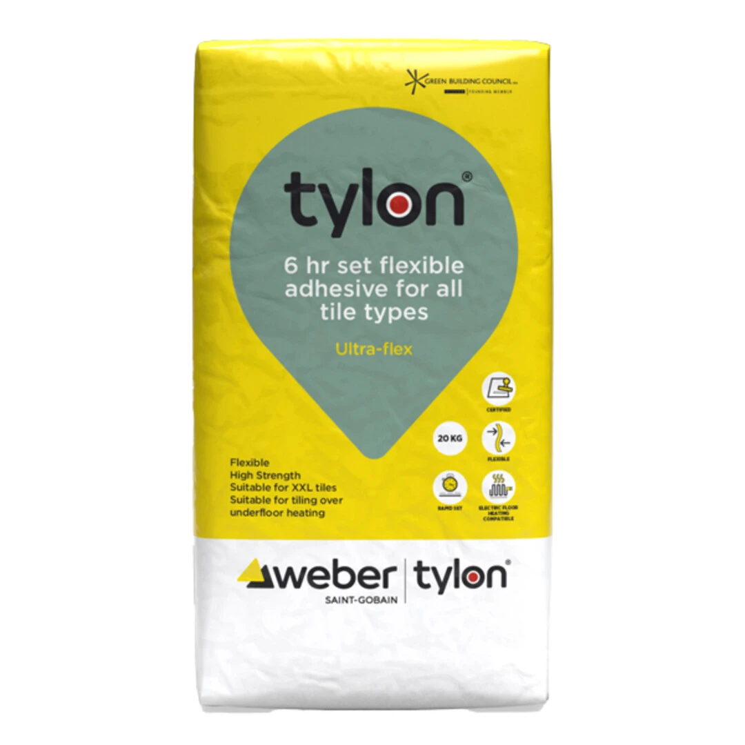 This adhesive is designed to absorb lateral movement, making it perfect for larger format tiles. It's fast-setting and eliminates reduces the underlying causes of popping tiles.